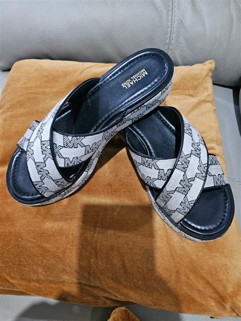 michael kors slipper love|Michael Kors slides women's.